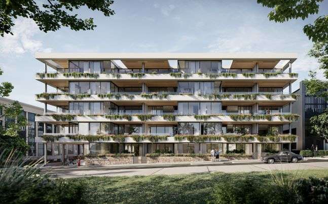 Park Residences, The Domain Collection, Auckland Domain, artist's impression