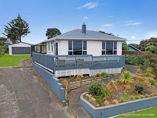 Sea views and development opportunity.
