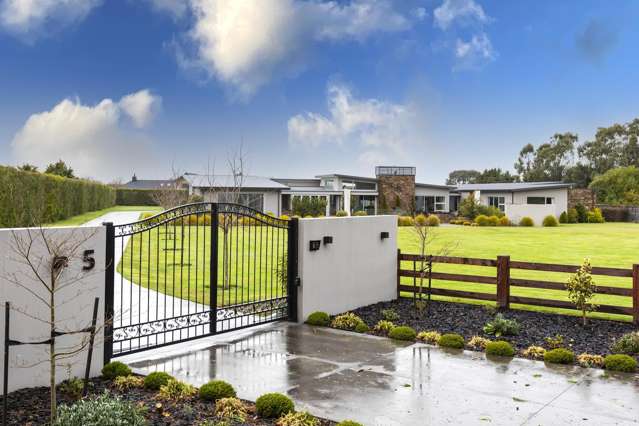 Luxury lifestyle living on a grand scale