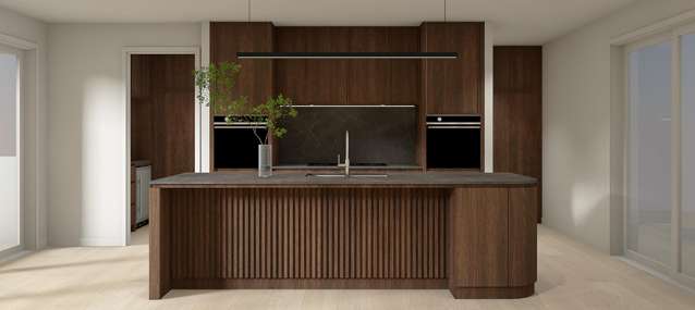 North Facing Backyard with Trackside Views