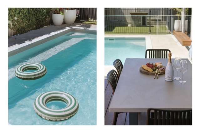 Poolside for Christmas!