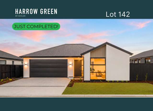Just Completed - Ready To Move In!