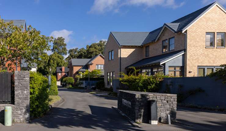 Houses in the Auckland suburb of Remuera