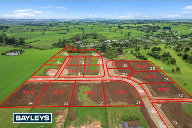 Last 2 sections – Reid Road, Ngahinapouri