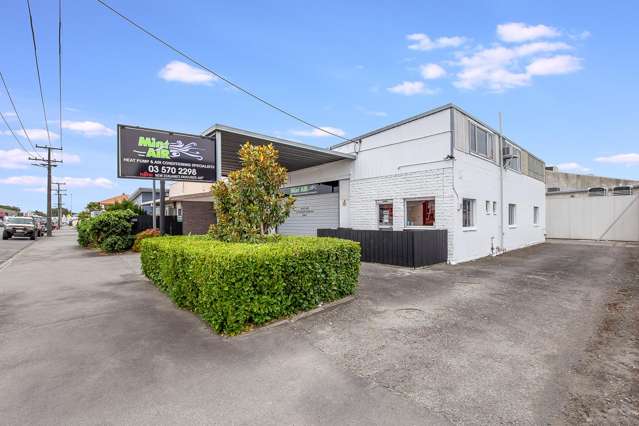 Industrial Warehouse with Drive-Through & Canopy