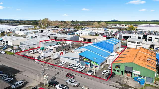 Established tenant underpins industrial offering