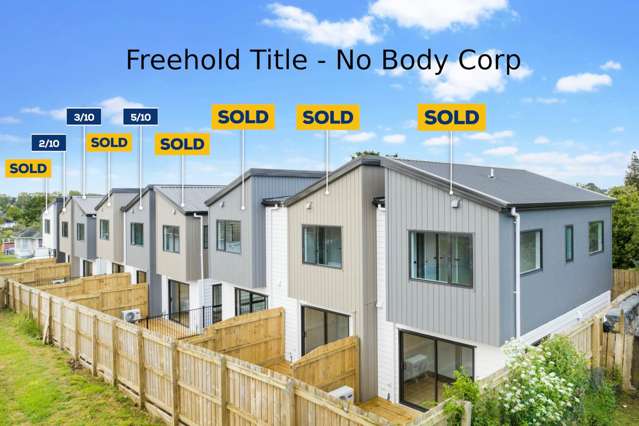 Brand New - Bargain Buying - Freehold Title