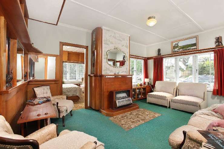 The three-bedroom bungalow at 46 Warnock Street, in Westmere, Auckland, goes to auction on October 19. Photo / Supplied