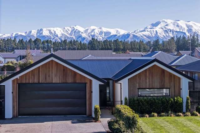 Stylish Design, Mountain Backdrop