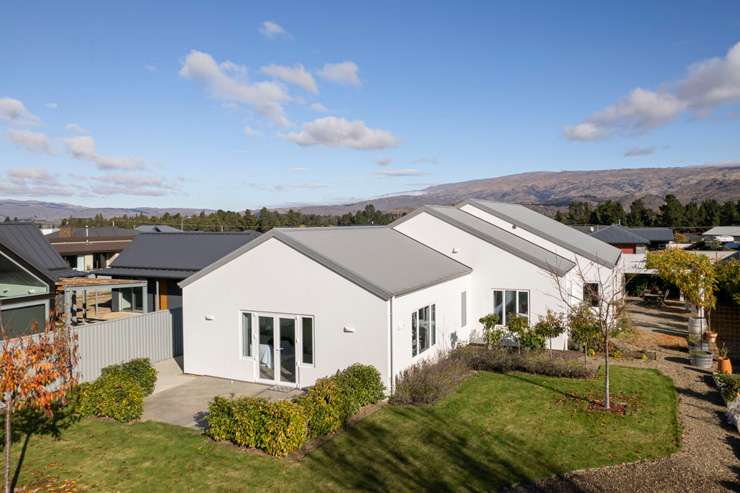 An aerial view of Clyde, in Otago