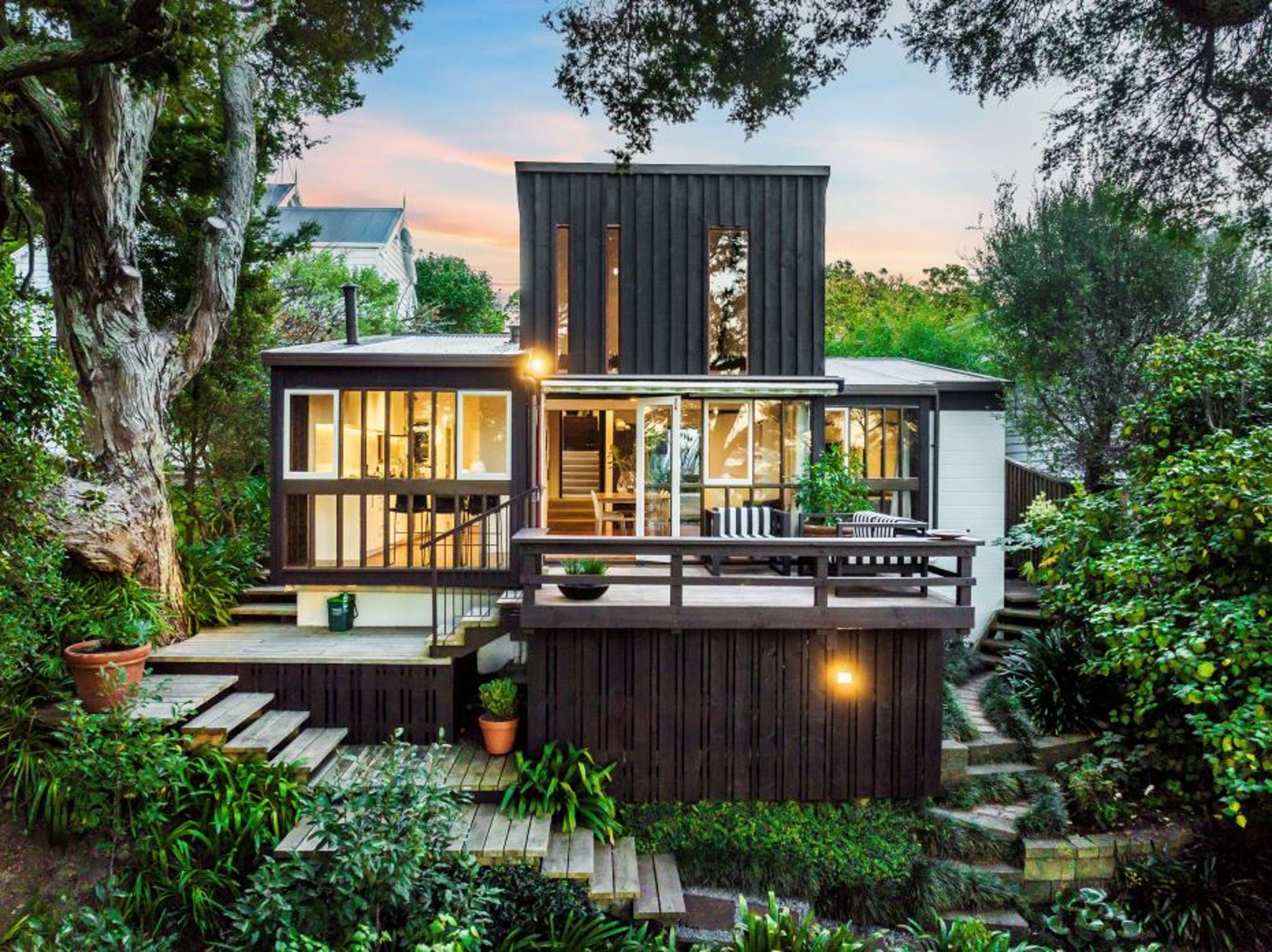 Mid-century home that’s ‘a series of pods’ has added bonus for young families