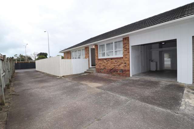2 bedrooms fully renovated, clean and garage