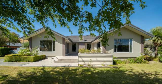 Effortless family home with triple car garaging