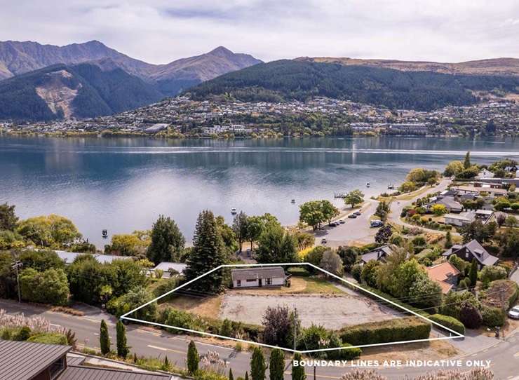 An overseas buyer holds the last original bach on the Kelvin Heights foreshore. He bought the property 38 years.  Picture / Supplied