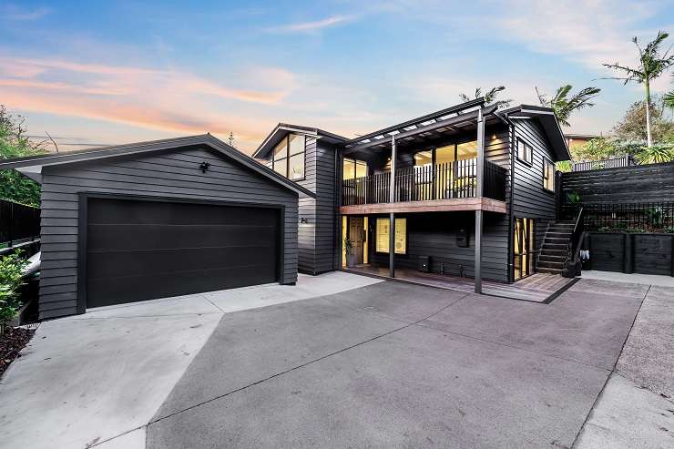 The Hart Road property struck a chord with families wanting to upgrade and move into the niche suburb. Photo / Supplied