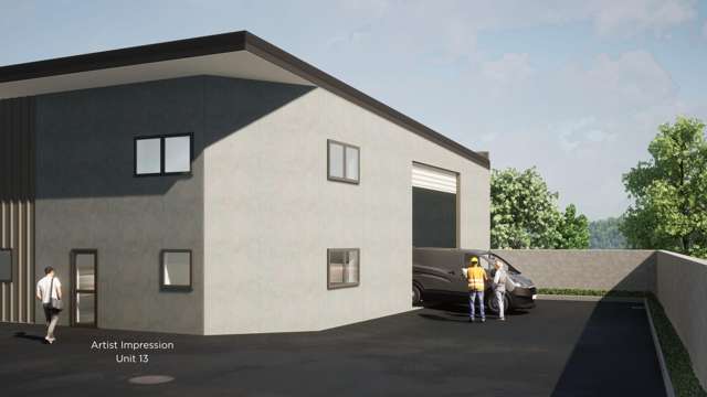 Brand new industrial unit with office