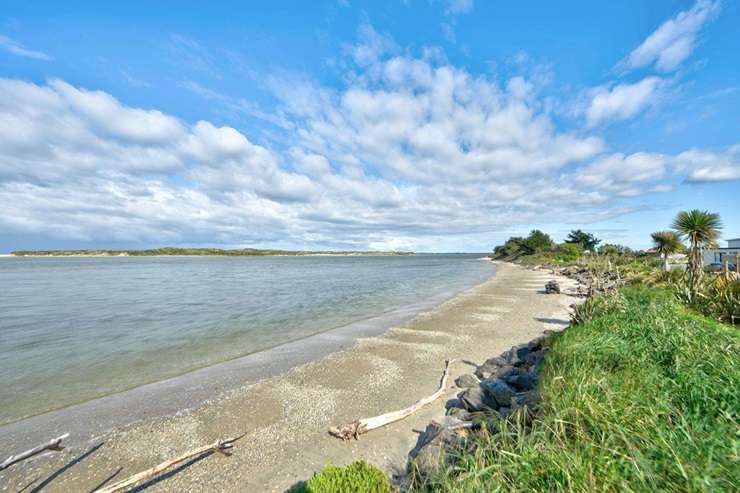 A two-bedroom crib at 60 Neva Street, Fortrose, Southland, is heading to auction on December 19. Photo / Supplied