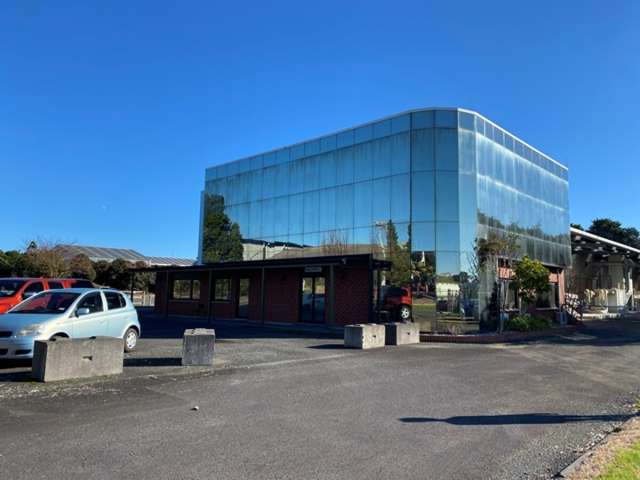 Corporate office space with car parks