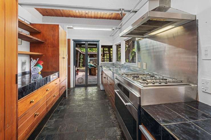 The late Sir Ian Athfield designed the home at 93 Hospital Road, in Horahora, in Whangārei, for one of his close friends. Photo / Supplied