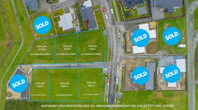 Dobson Street - Titled Sections!