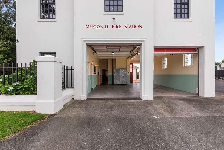 The house on 504 Mount Albert Road, in Mount Roskill, Auckland, used to be the home of Mount Roskill Fire Brigade. Photo / Supplied