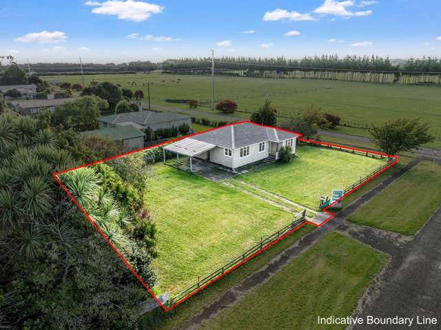 Improve this space with a semi-rural outlook