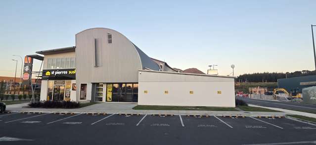 Retail space within food precinct