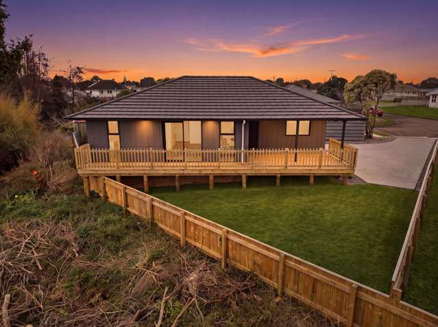 Brand new home, peaceful rural outlook
