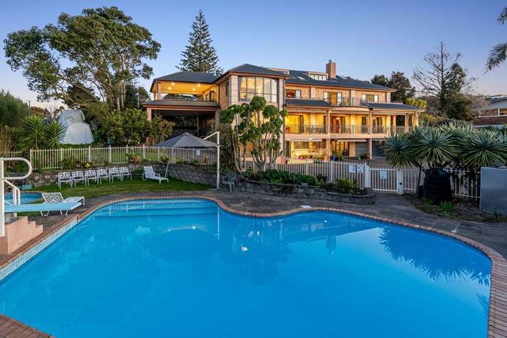 Sold last year for <img.203m is the original Ullrich family home, on Hilltop Road, Auckland. Photo / Supplied