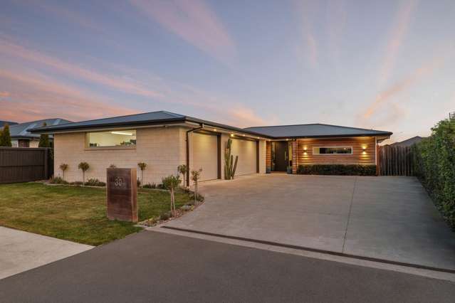 Triple garage, three bedrooms, top-tier living