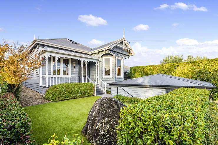 beige villa with brown roof and green lawn 3 Armadale Road, Remuera