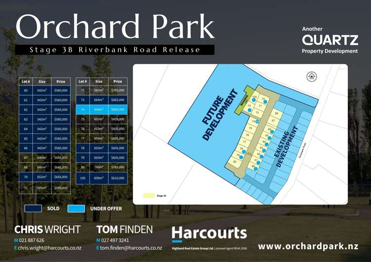 Stage 3B, Orchard Park, Riverbank Road Wanaka_1