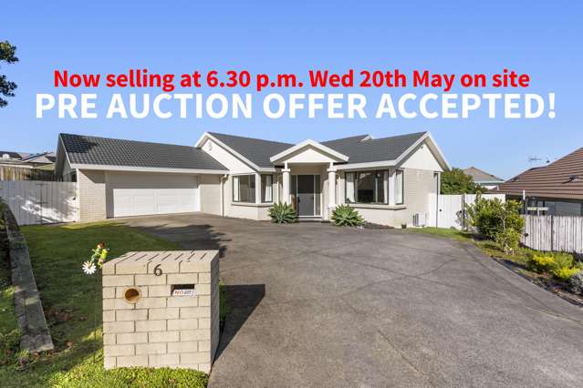 AUCTION BROUGHT FORWARD 6:30pm Wed 20th May