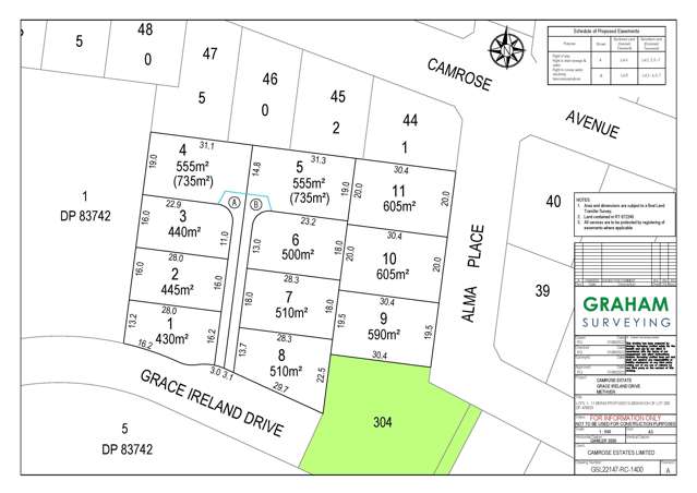 Lot Lots 3-5, 7 & 11 Grace Ireland Drive Methven_1