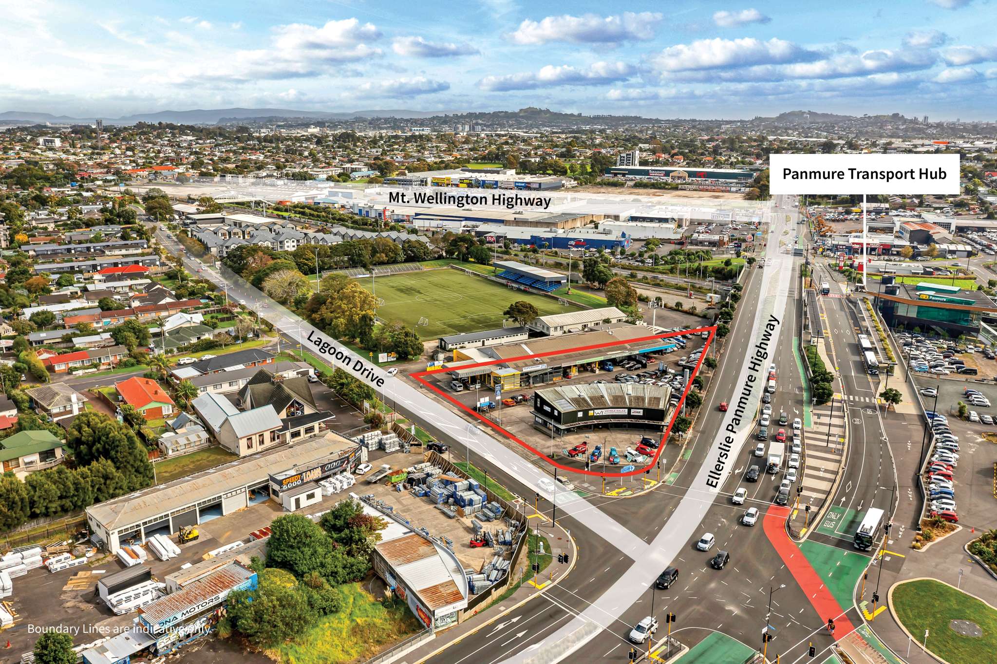 Versatile development site in Panmure