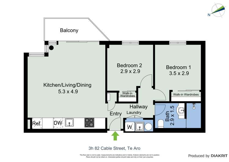 3h/82 Cable Street Te Aro_12