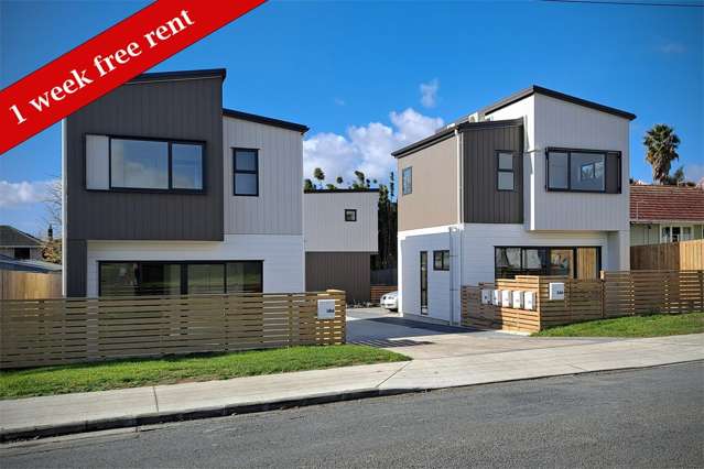 2 bedroom with dedicated off street carpark