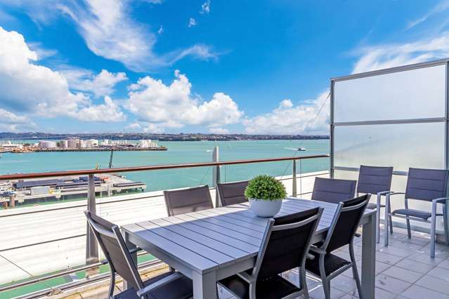 Fully furnished superb harbour views downtown