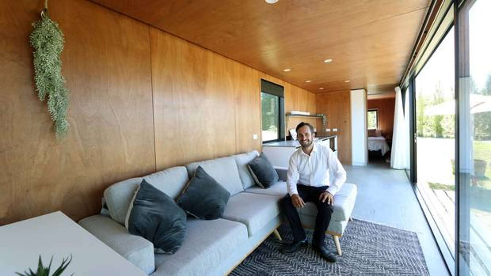 Container home for sale. Will help cancer sufferers