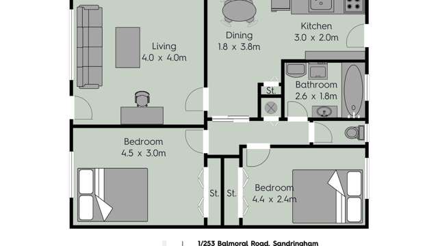 1/253 Balmoral Road Sandringham_1