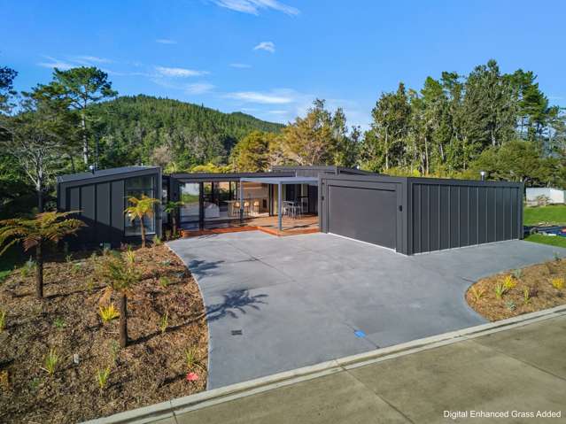 Coastal Living Framed by Greenery