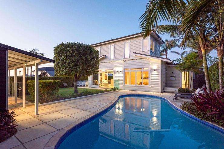 Over 130 groups viewed this family home on Maungarei Road, in Auckland's Remuera. Photo / Supplied