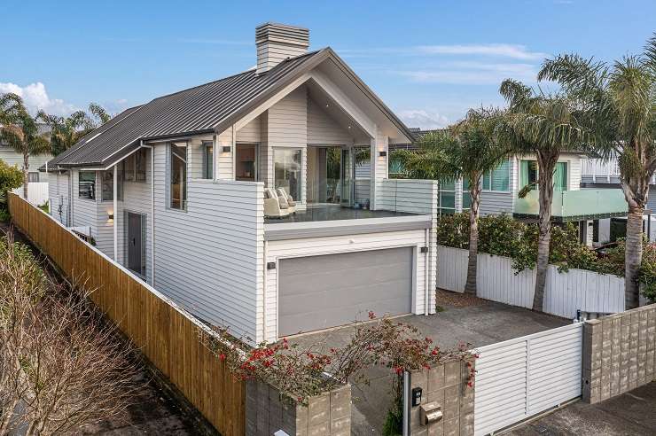 A 1990s house on 1017sqm of land on Okahu Street, in Orakei, sold for $6.16m in May. The property will be bowled for a new home. Photo / Supplied