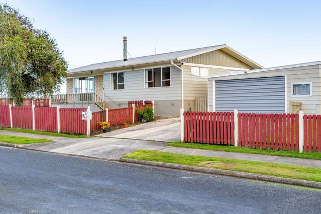 Functional 1970s home on a corner section