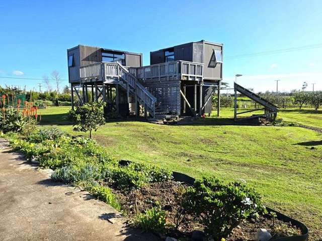 Off grid and on stilts: 'Cyclone-proof' home in Dargaville hits market for $380,000