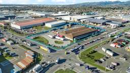 Big Christchurch Hornby corner industrial site