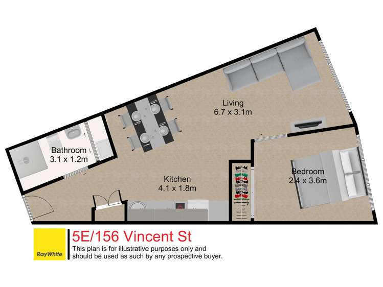 5e/156 Vincent Street Auckland Central_9