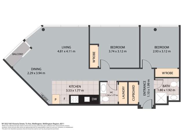 W1302/160 Victoria Street Te Aro_1