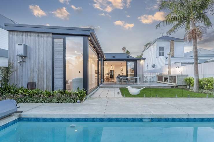 A stylishly renovated villa on Dickens Street, in Auckland's Grey Lynn, sold under the hammer this month for $4.725m. Photo / Supplied