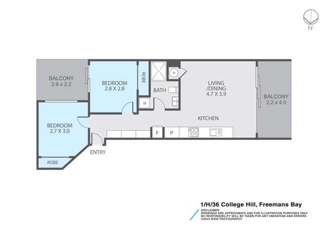 Apt 1H, 36 College Hill Freemans Bay_1